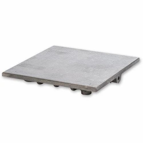 Square Galvanized Iron Plate, For Commercial, Constructional, Industrial, Color : Silver