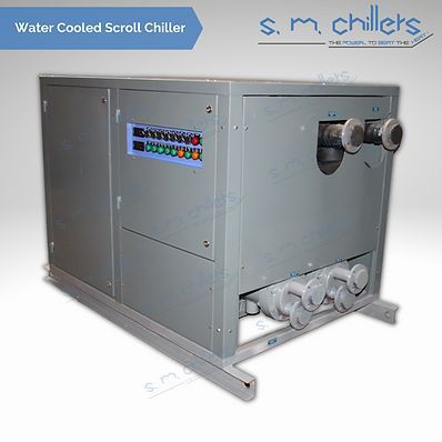 Automatic Electric Water Cooled Scroll Chiller, Voltage : 440V