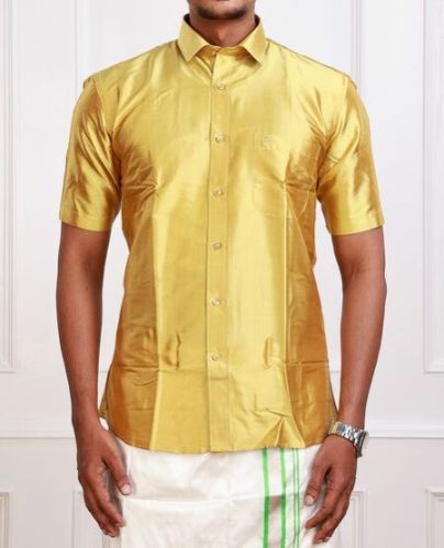 Readymade Silk Shirt, Size : All Size