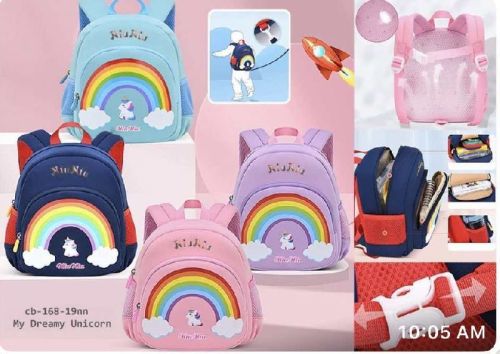 Printed Polyester Unicorn Kids Bag, Feature : Water Proof, Fine Quality