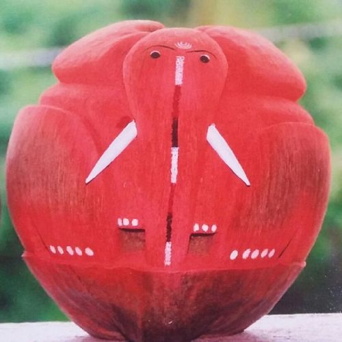 Coconut Shell Elephant Showpiece, For Home Decor, Feature : Perfect Shape, Fine Finishing