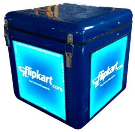 18x18 Regular Non LED Top Open Food Delivery Box