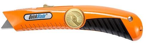 Self Retracting Metal Utility Knife, Feature : Variable Cutting Depths