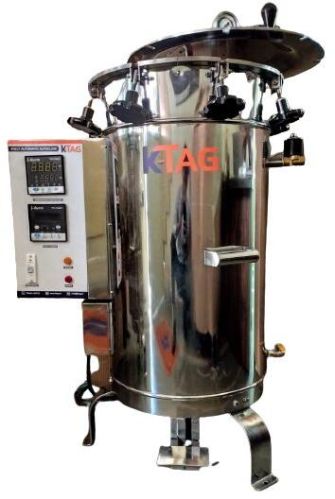 Ss304 Stainless Steel Laboratories Autoclave, Shape : Vertical