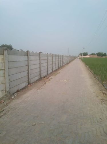 Polished Plain Concrete Precast RCC Boundary Wall, Feature : Durable, Quality Tested, Speedy Installation