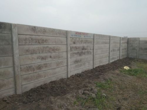 Concrete Polished Plain Readymade Compound Wall, For Boundaries, Feature : Durable, Quality Tested