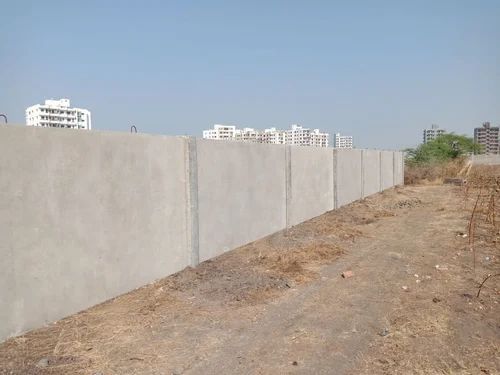 RCC Panel Build Grey Precast Compound Wall, For Boundaries, Construction, Feature : Durable, High Strength