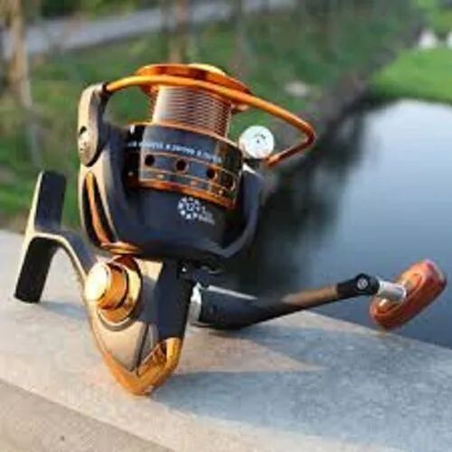 Fishing Rod Reel, Color : BLACK, GOLDEN, RED