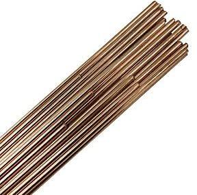 Round Solid Copper Brazing Rod, For Industrial Use, Length : 1000-2000mm