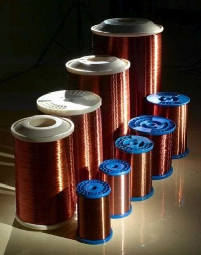 Super Enamelled Copper Wire, For Overhead, Heating, Electric Conductor, Electric Conductor, Conductor Type : Stranded