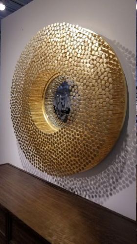 Decorative Gold Mirror, For Household, Feature : Easy To Fit, Fine Finish