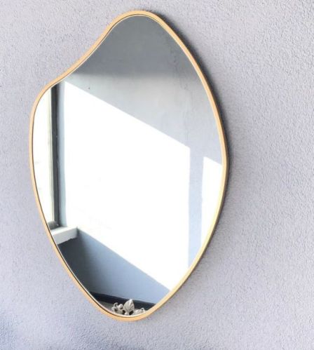 Gold Drop Wall Mirror, For Household, Hotels, Specialities : Good Strength, Good Quality