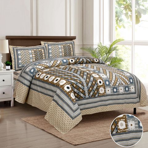 Cotton King Size Bedsheets 100*108