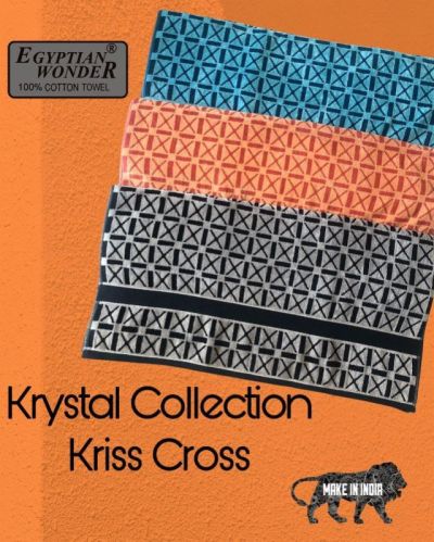 Printed Cotton Krystal Collection Towels, Feature : Easily Washable