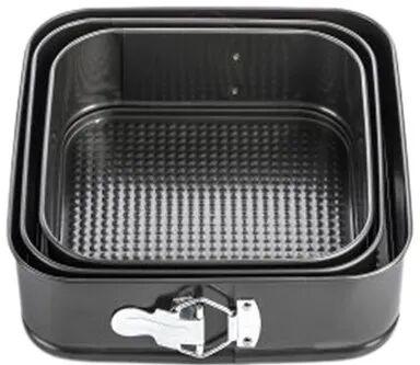 Black Aluminium Cake Mould, For Baking
