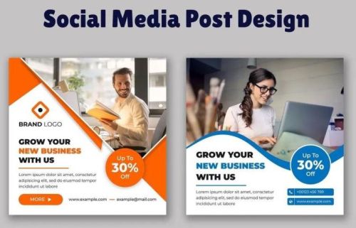 Social Media Post Designing Service