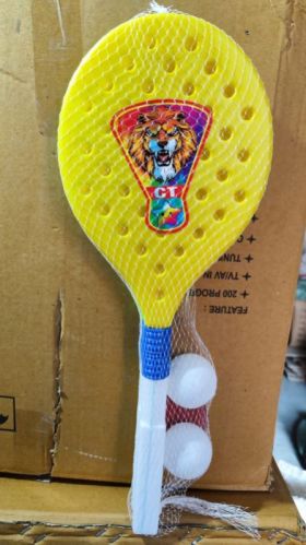 Mannual Tennis Plastic Toy, For Gifting, Play School, School, Size : Jumbo Size