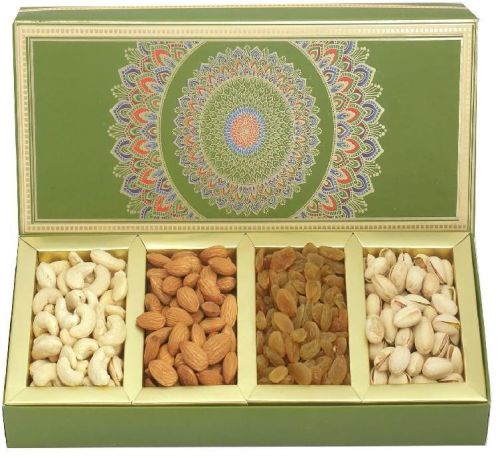 Paper Printed Dry Fruits Boxes, Size : 7x4.5x2, 7x2.25x2