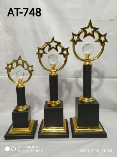 12 Inch Round Group Star Trophy, Feature : Attractive Look, Fadeless, Fine Finished, Long Lasting