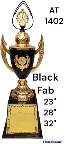 23 Inch Black Fab Trophy Cup, For Awards, Style : Antique