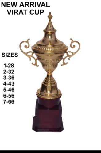 32 Inch Virat Trophy Cup, For Awards, Style : Antique