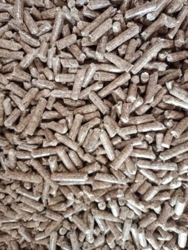 Wooden 6mm Biomass Pellet, Color : Brown