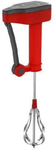 Red Plastic Hand Blender and Beater, Automatic Grade : Semi Automatic