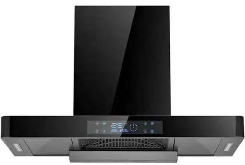 Alicia Slate BD 90/75 Kitchen Chimney, Color : Black