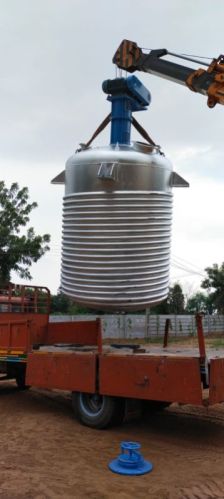 Chemical Coated Stainless Steel Reactor Vessel, For Gases, Transmit Liquids, Feature : Anti Corrosive