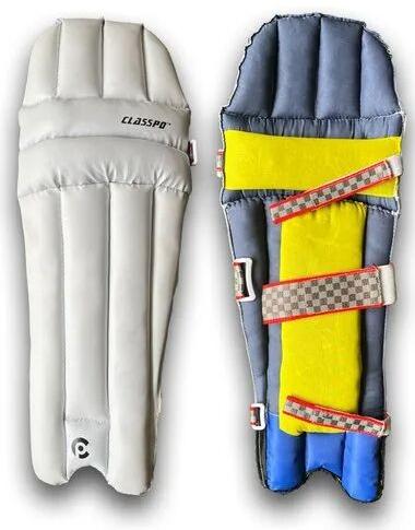 Printed Polyurethane Classpo Cricket Leg Guard, Closure Type : Velcro