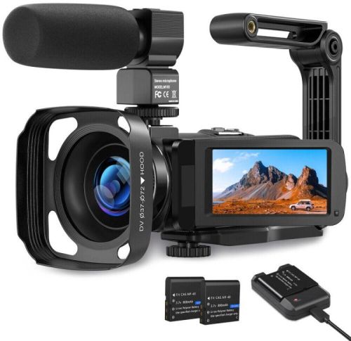 Digital Camera YouTube Vlogging Camera HD 1080P 24MP Video Camcorder 16X Digital Zoom With