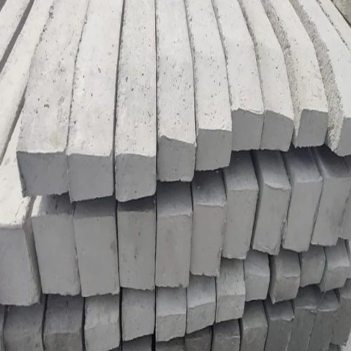 Cemented Fencing Poles, Color : Grey