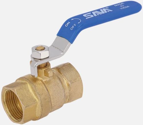 Double Acting Manual Code-104 Lite Brass Ball Valve, For Water Fitting, Packaging Type : Box