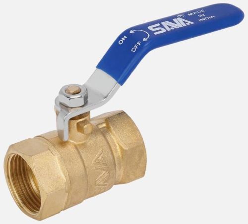 Double Acting Manual Code-106 Lite Brass Ball Valve, For Water Fitting, Packaging Type : Box