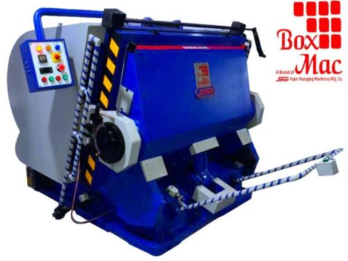 Cast Iron Semi Automatic Mechanical BOXMAC DIE PUNCHING MACHINE