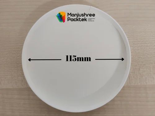 115mm Paper Food Container Lid, Feature : 2PC