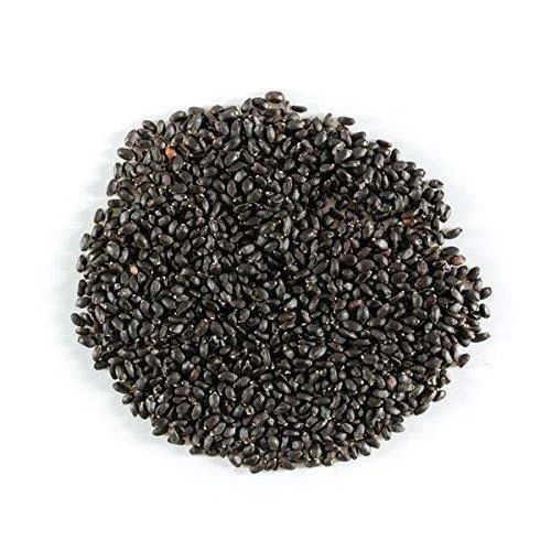 Natural Basil Seeds, For Medicine, Cooking Use, Color : Black