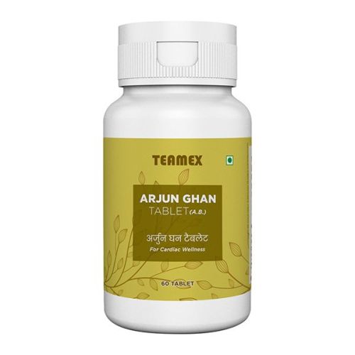 Teamex Arjun Ghan Tablet, Purity : 100%