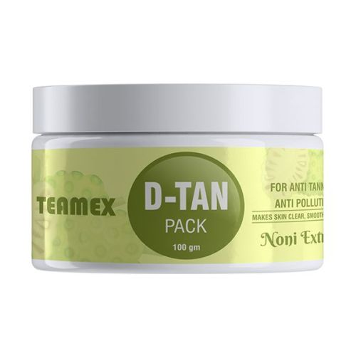 Teamex D Tan Face Pack, Packaging Type : Plastic Box