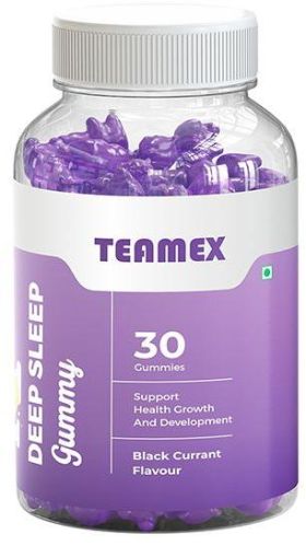 Teamex Deep Sleep Gummy, Packaging Type : Plastic Box