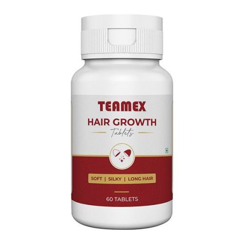 Teamex Hair Growth Tablet, For Personal, Features : 100% Organic