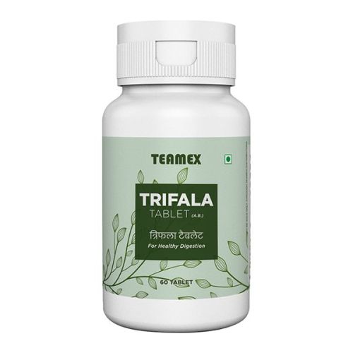 Teamex Trifala Tablet, For Reduce Digestion Problem, Feature : Effective, Good Quality