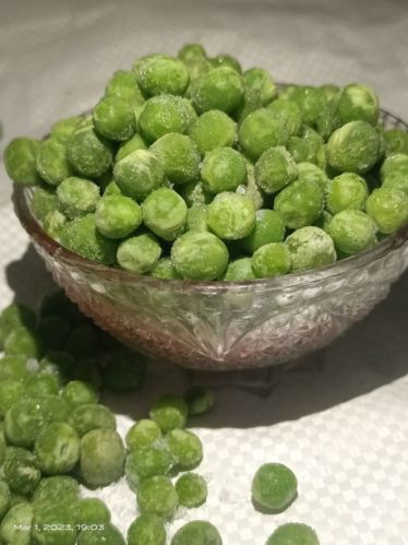 Organic Frozen Green Peas, For Cooking, Packaging Type : Plastic Packets