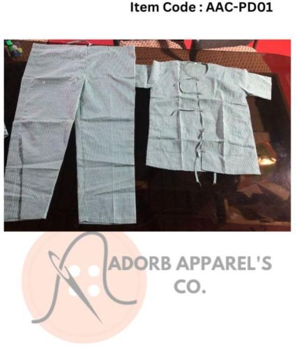 Pure Cotton Patient Dress, Size : M L XL 2XL 3XL