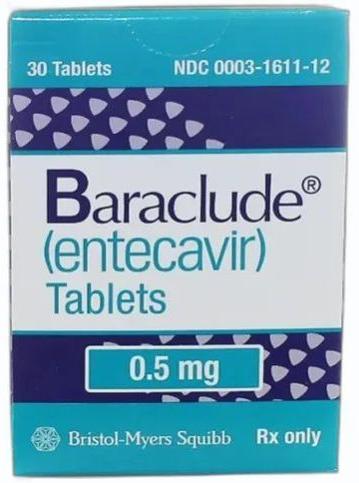 Baraclude Tablet, Packaging Type : Bottle