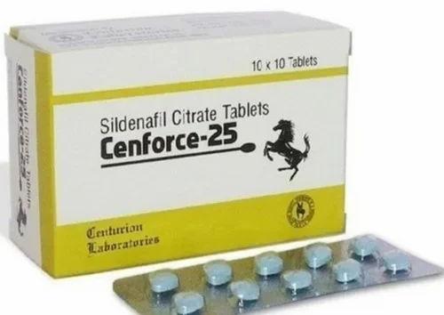 Cenforce 25mg Tablet, Packaging Type : Box