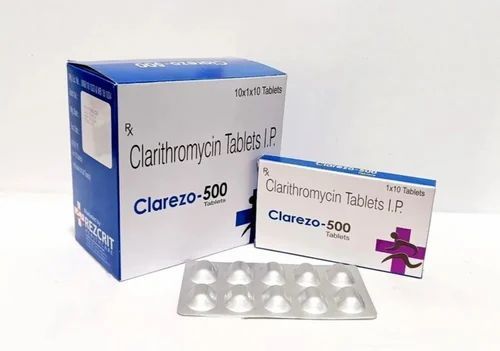 Clarezo 500mg Tablet, Packaging Type : Box