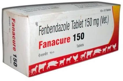 Fanacure 150mg Tablet, For Clinical Hospital, Packaging Type : Box