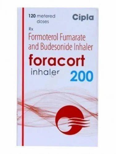 Plastic Foracort 200mg Inhaler, For Asthma