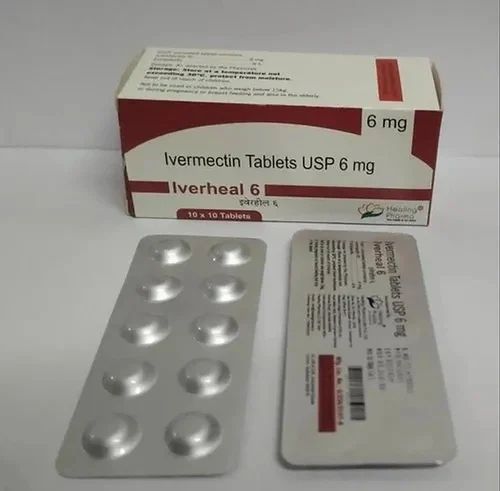 Iverheal 6mg Tablet, Packaging Type : Box